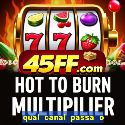 qual canal passa o jogo do inter hoje